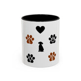 Dog Love-White Ceramic Mug Design