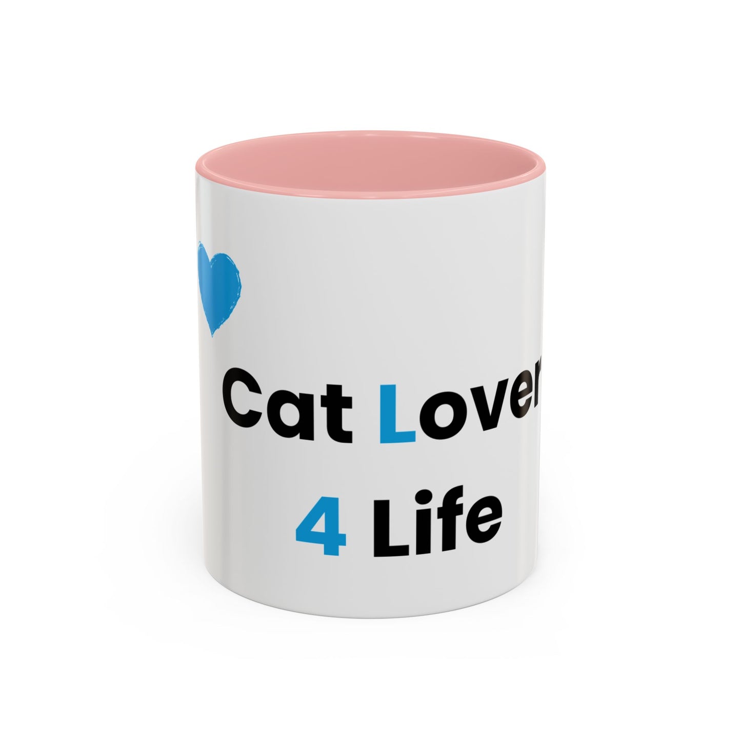 Cat Lover 4 Life-White Ceramic Mug