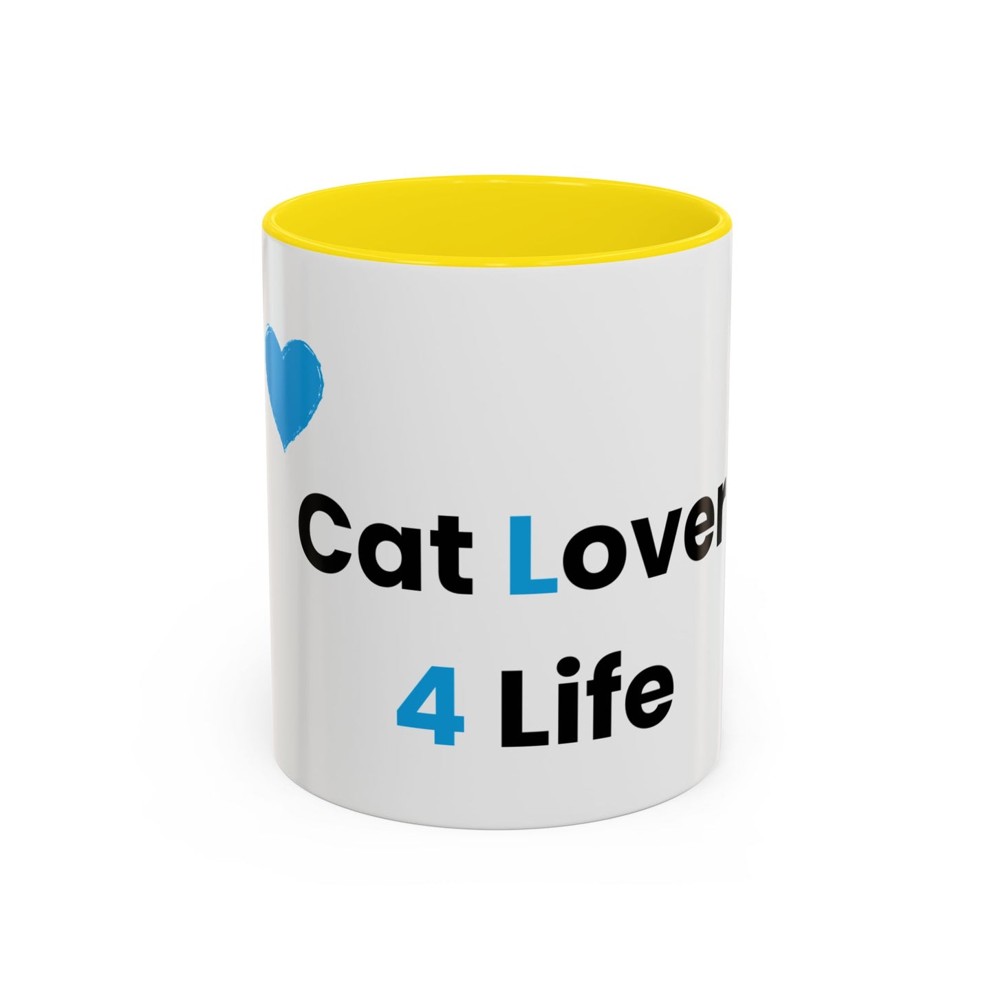 Cat Lover 4 Life-White Ceramic Mug