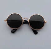 Lovely Vintage round Cat Sunglasses Reflection Eye Wear Glasses for Small Dog Cat Pet Photos Pet Products Props Accessories