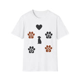 Dog Love Unisex T-Shirt Design
