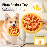 Fake Pizza Chewable Dog Plush Toy