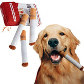 Creative Cigarette Chewable Dog Plush Toy