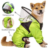 Stylish & Waterproof Dog Raincoat