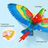 Fun Interactive Flying Parrot Cat Teasing Toy
