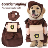 Hilarious & Funny Dog Courier Outfit