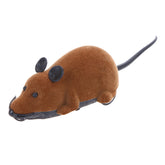 Wireless Plush Rat Electronic Mice Pet Remote Control Interactive Cat Mechanical Motion Kitten Rat Toy for Home Pets