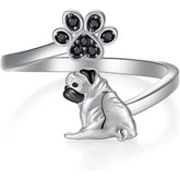 Cute, Creative & Stylish Dog Pug Ring