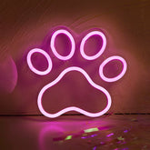 USB Powered LED Pet Paw Night Light