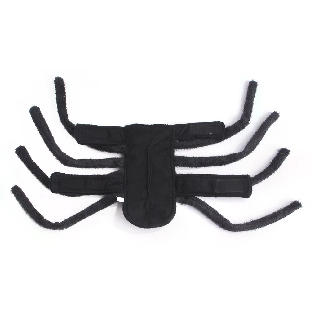 Halloween Funny Spider Costume Creative Cat Dog Clothes for Small Medium-Sized Dog Clothings Halloween Cosplay Pet Accessories
