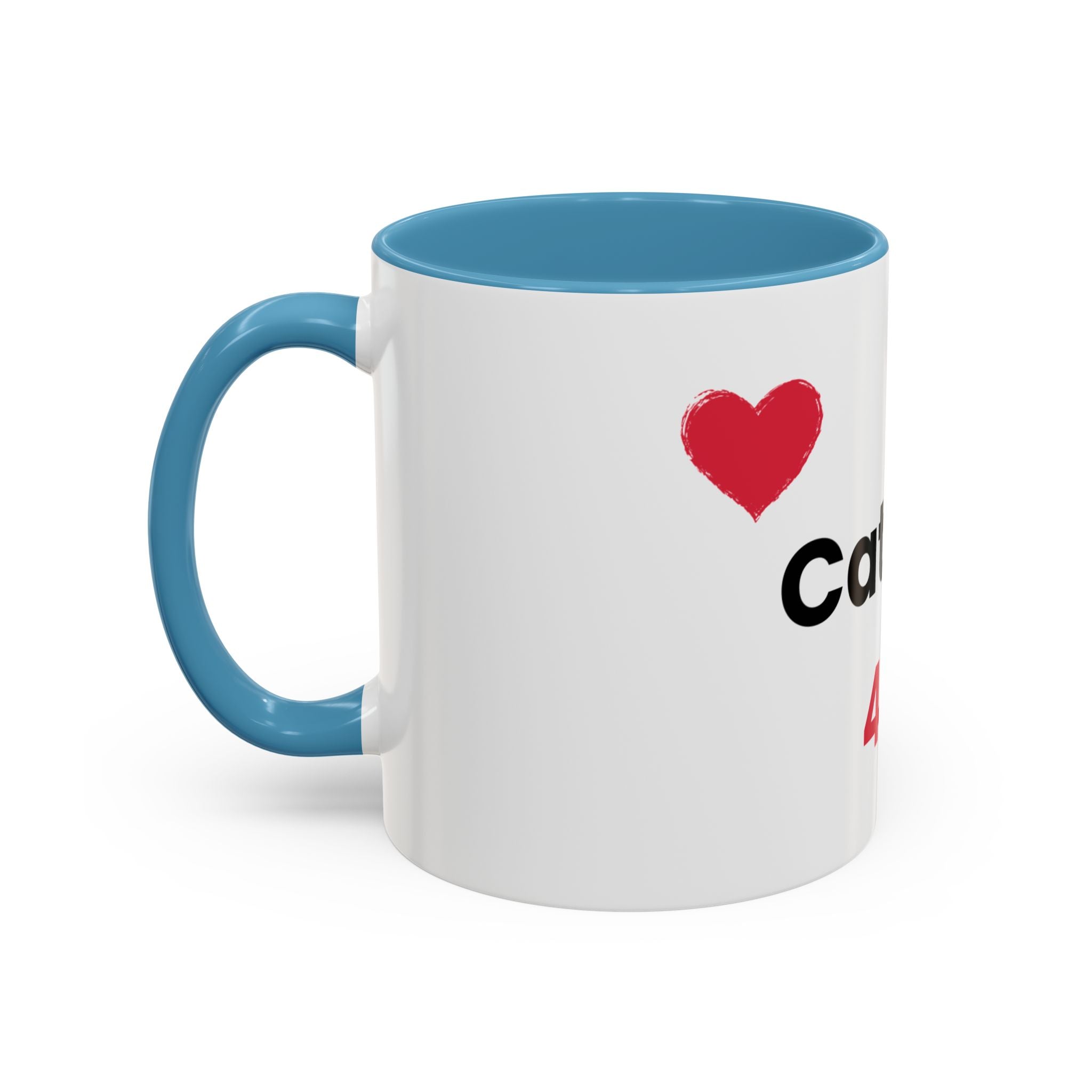 Cat Lover 4 Life-White Coffee Mug