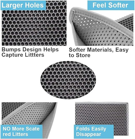 Cat Litter Protection Floor Mat
