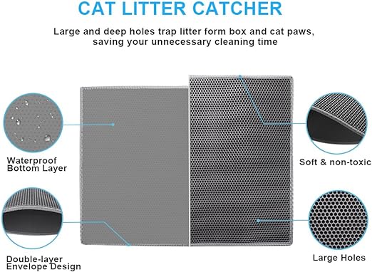 Cat Litter Protection Floor Mat
