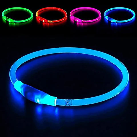 Glow In The Dark LED Dog Collar
