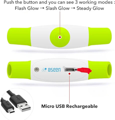 Glow In The Dark LED Dog Collar