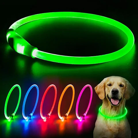 Glow In The Dark LED Dog Collar