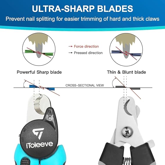  Pet Nail Clippers With Safety Guard