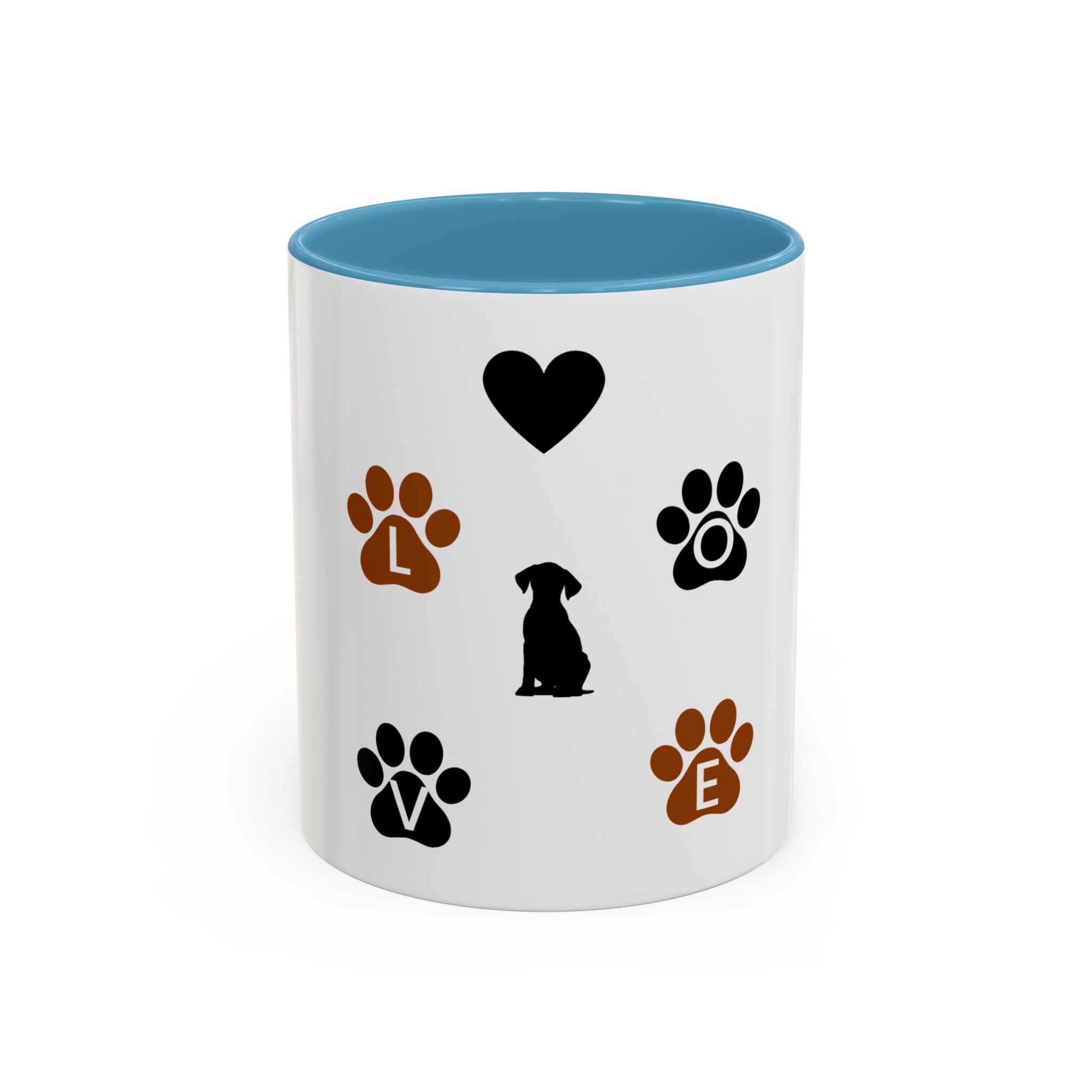 Dog Love-White Ceramic Mug Design