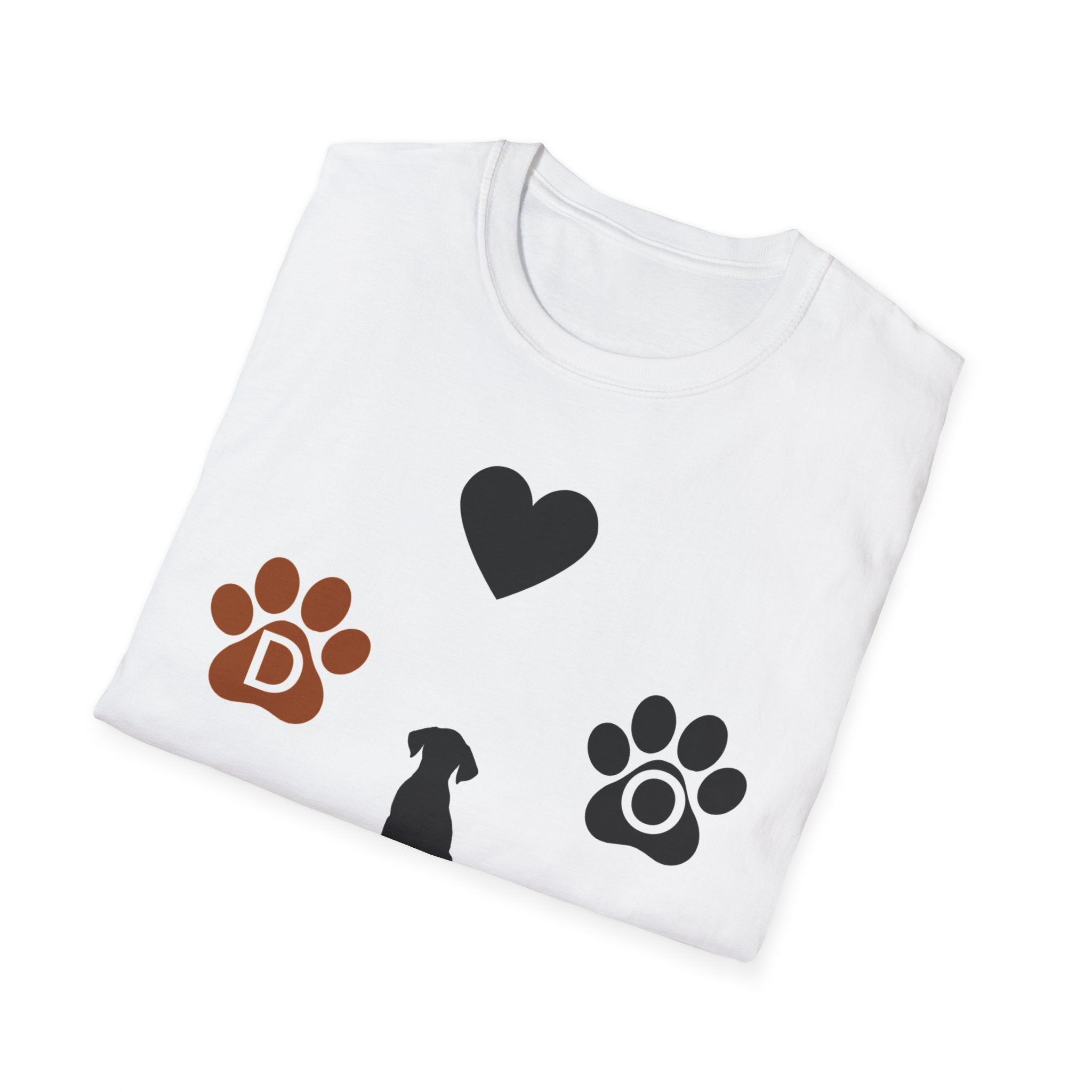 Dog Love Unisex T-Shirt Design