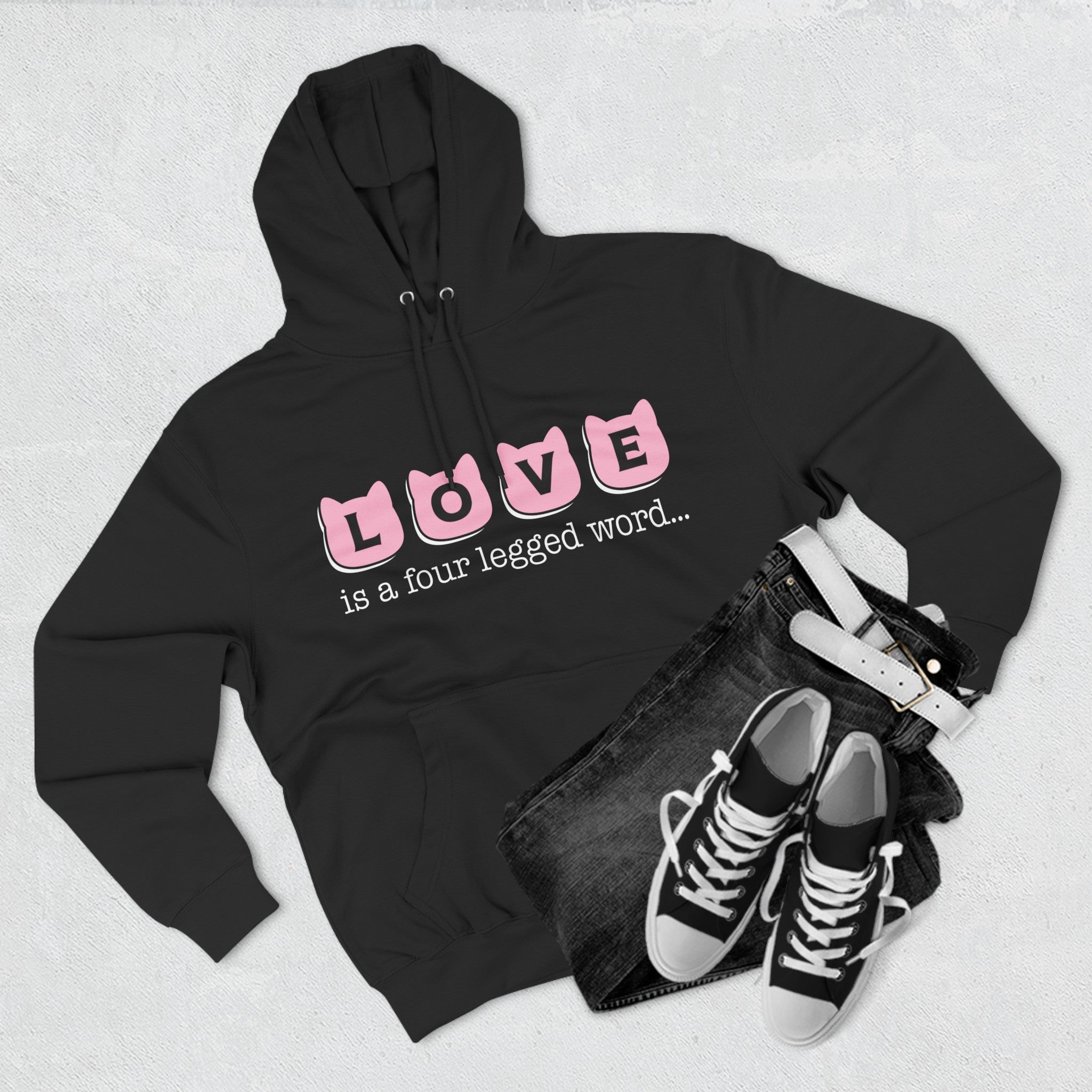 Love Is A Four Legged Word-Unisex Hoodie