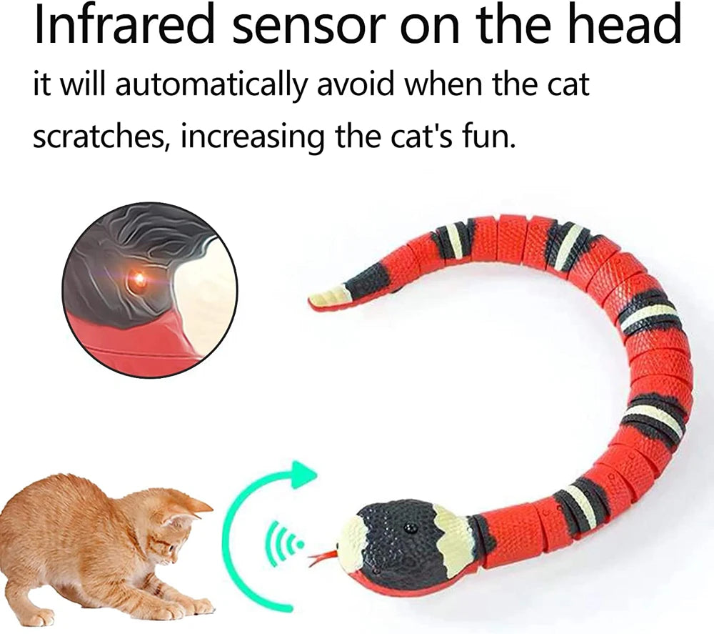 Automatic Snake Teasing Toy