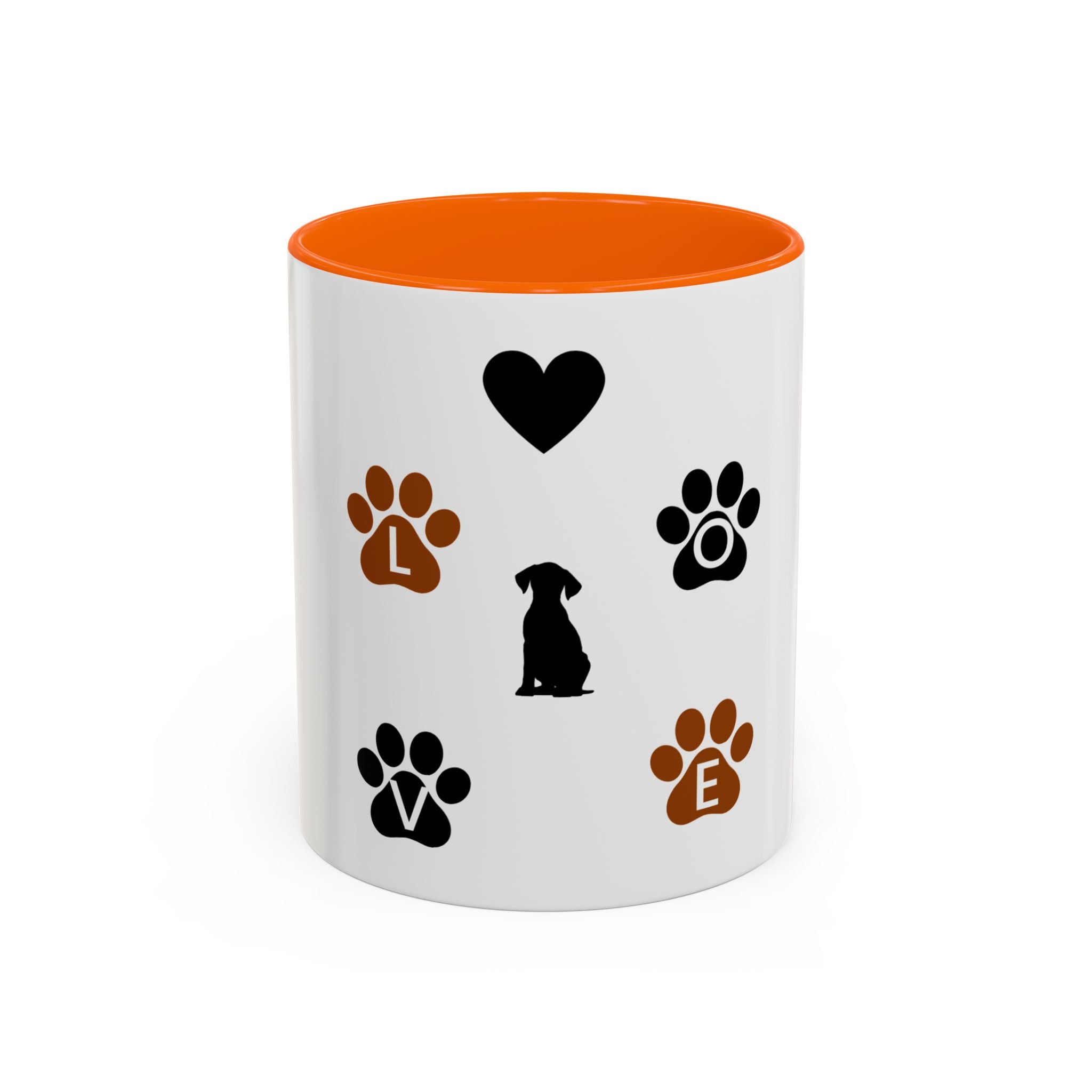 Dog Love-White Ceramic Mug Design