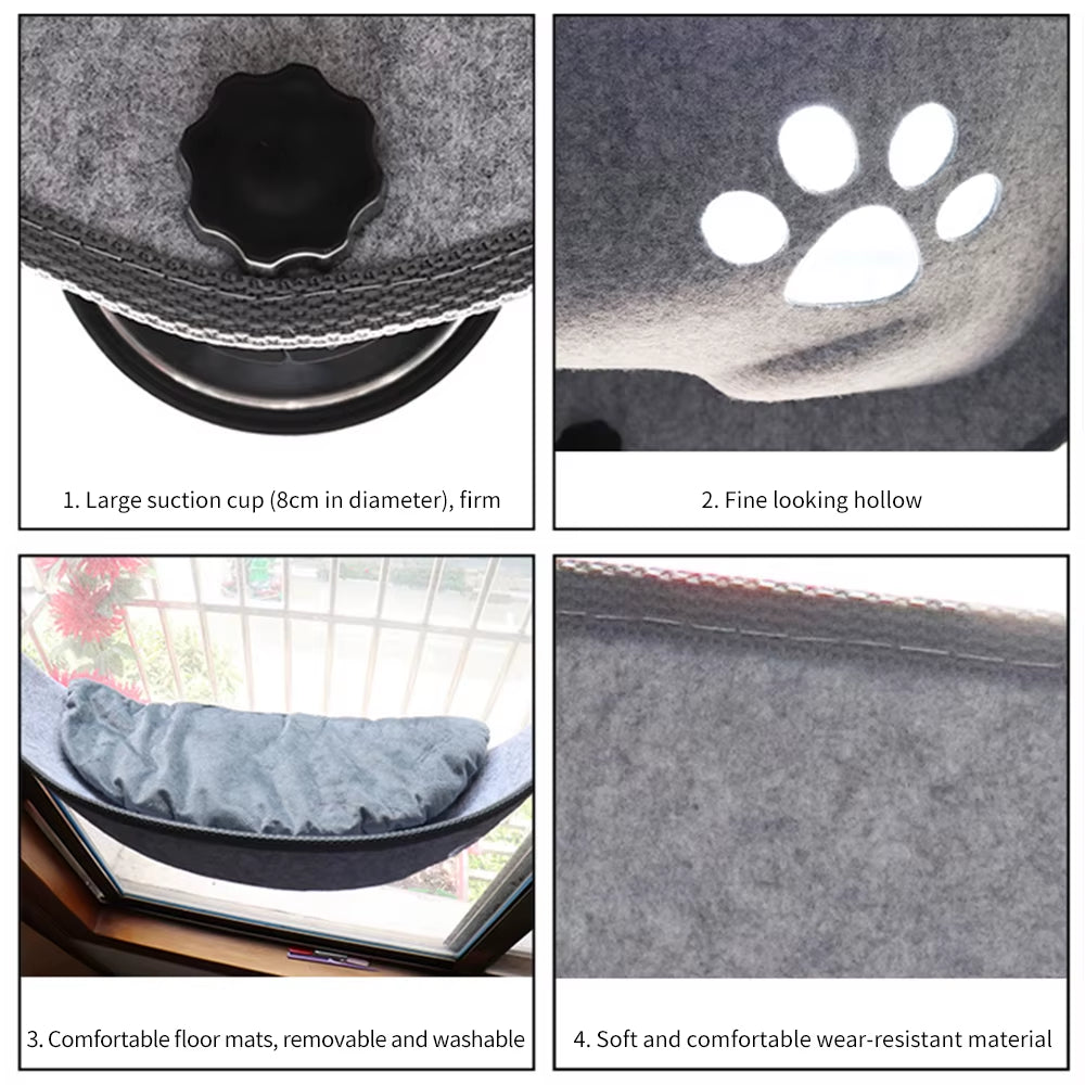 Strong Sturdy Cat Window Hammock 