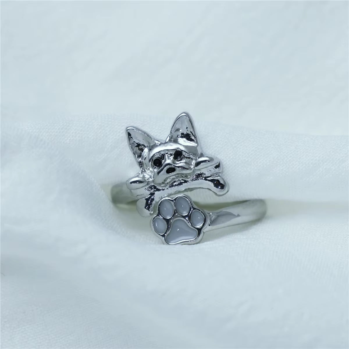 Stylish & Cute Dog Finger Ring 