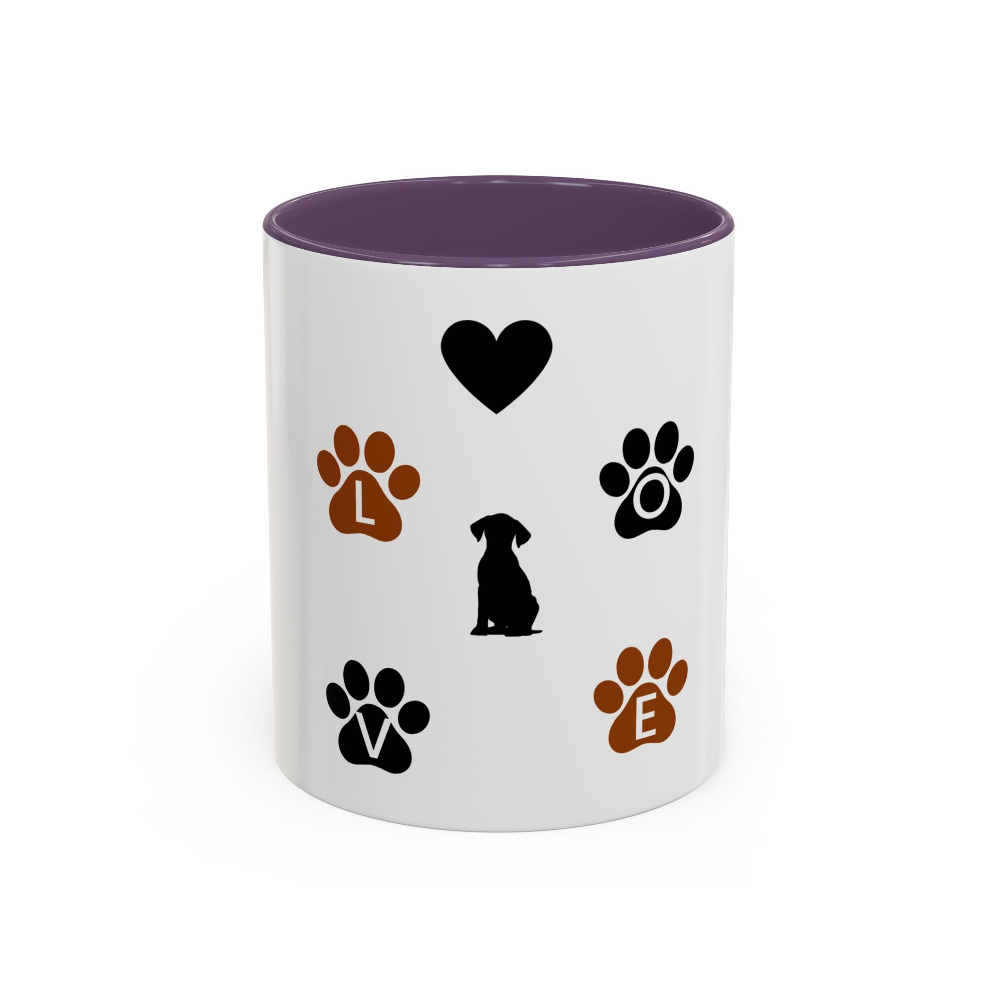 Dog Love-White Ceramic Mug Design