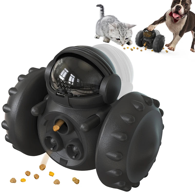 Interactive Leaking Pet Treat Teasing Toy 