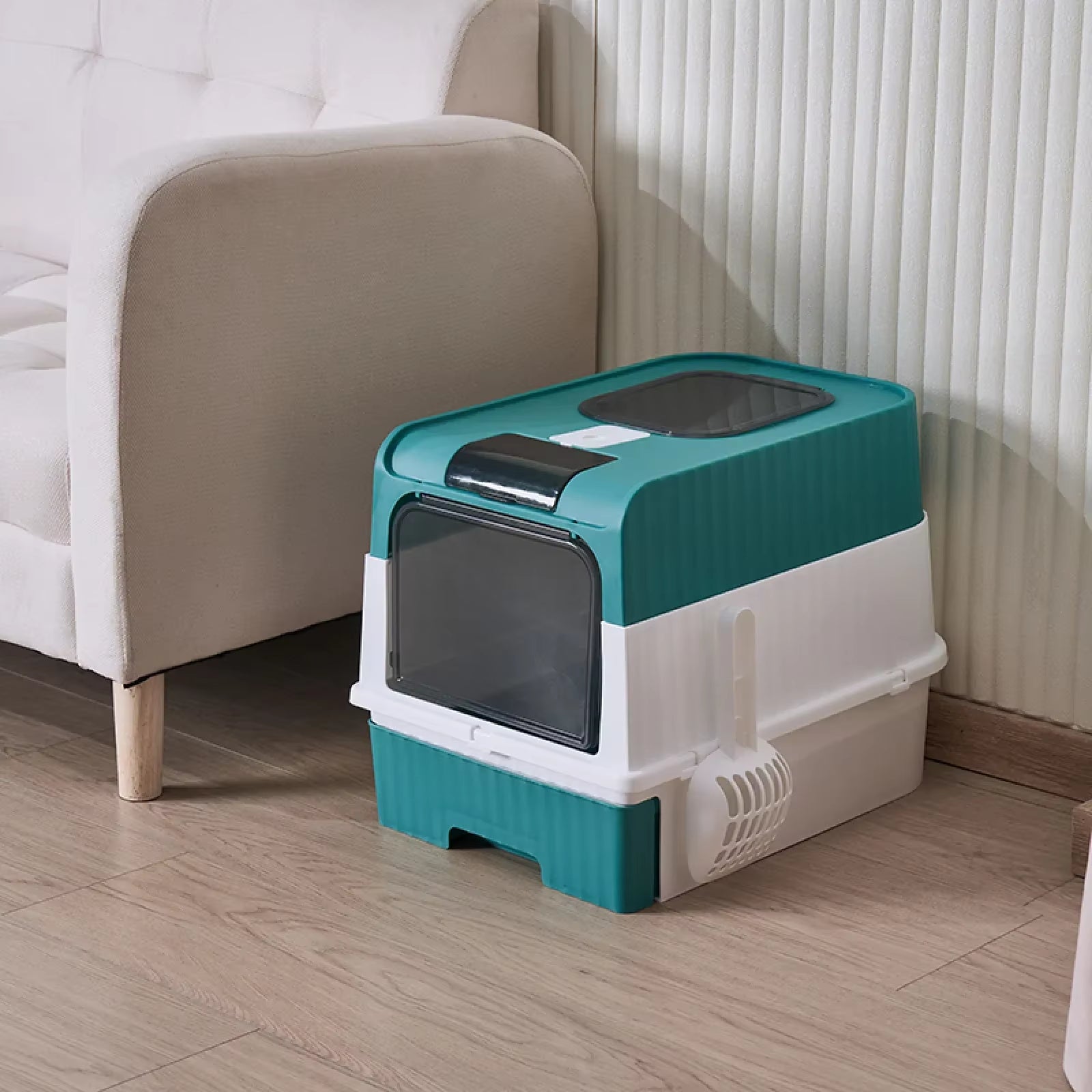 Portable Collapsible Cat Litter Box