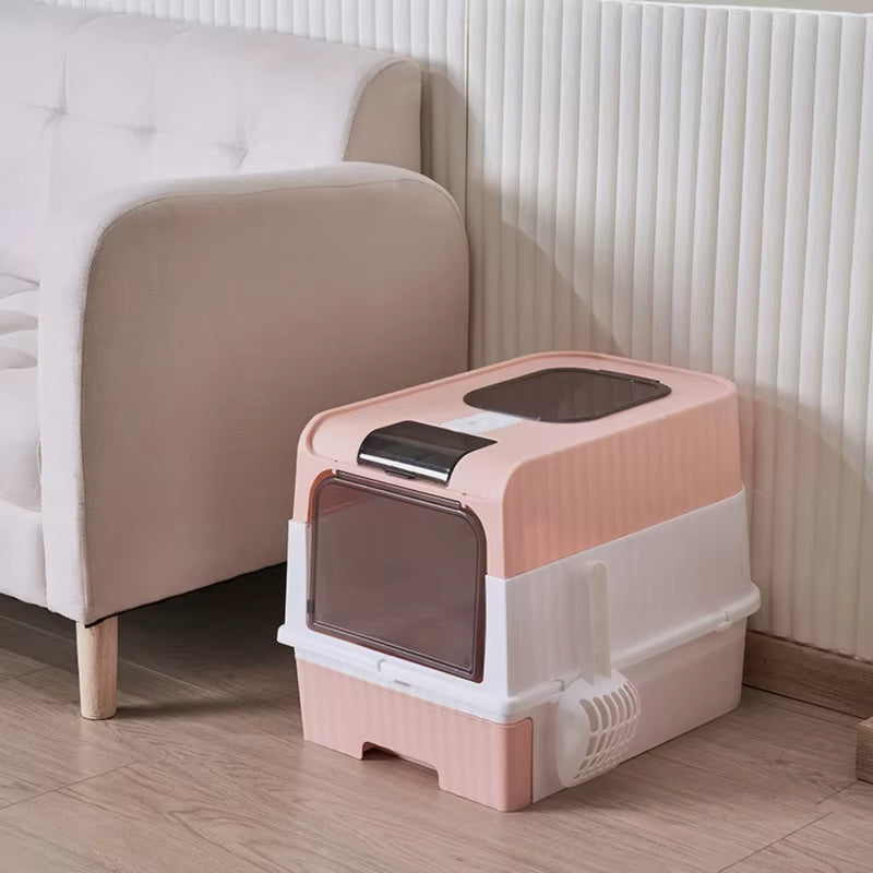 Portable Collapsible Cat Litter Box