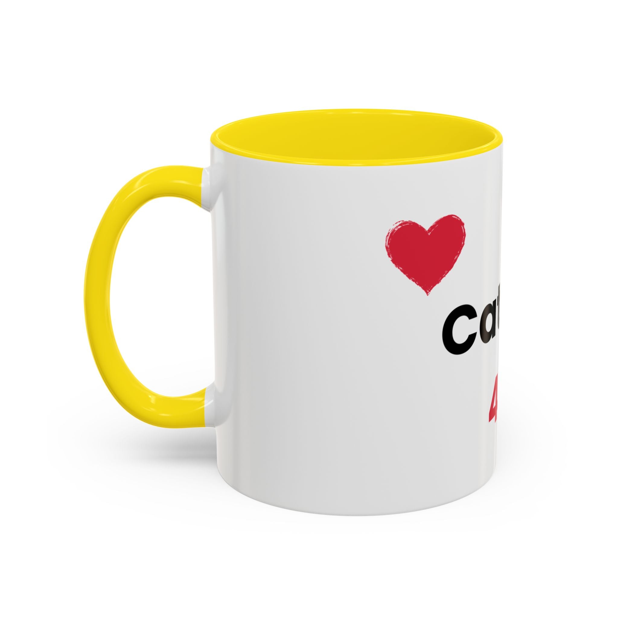 Cat Lover 4 Life-White Coffee Mug