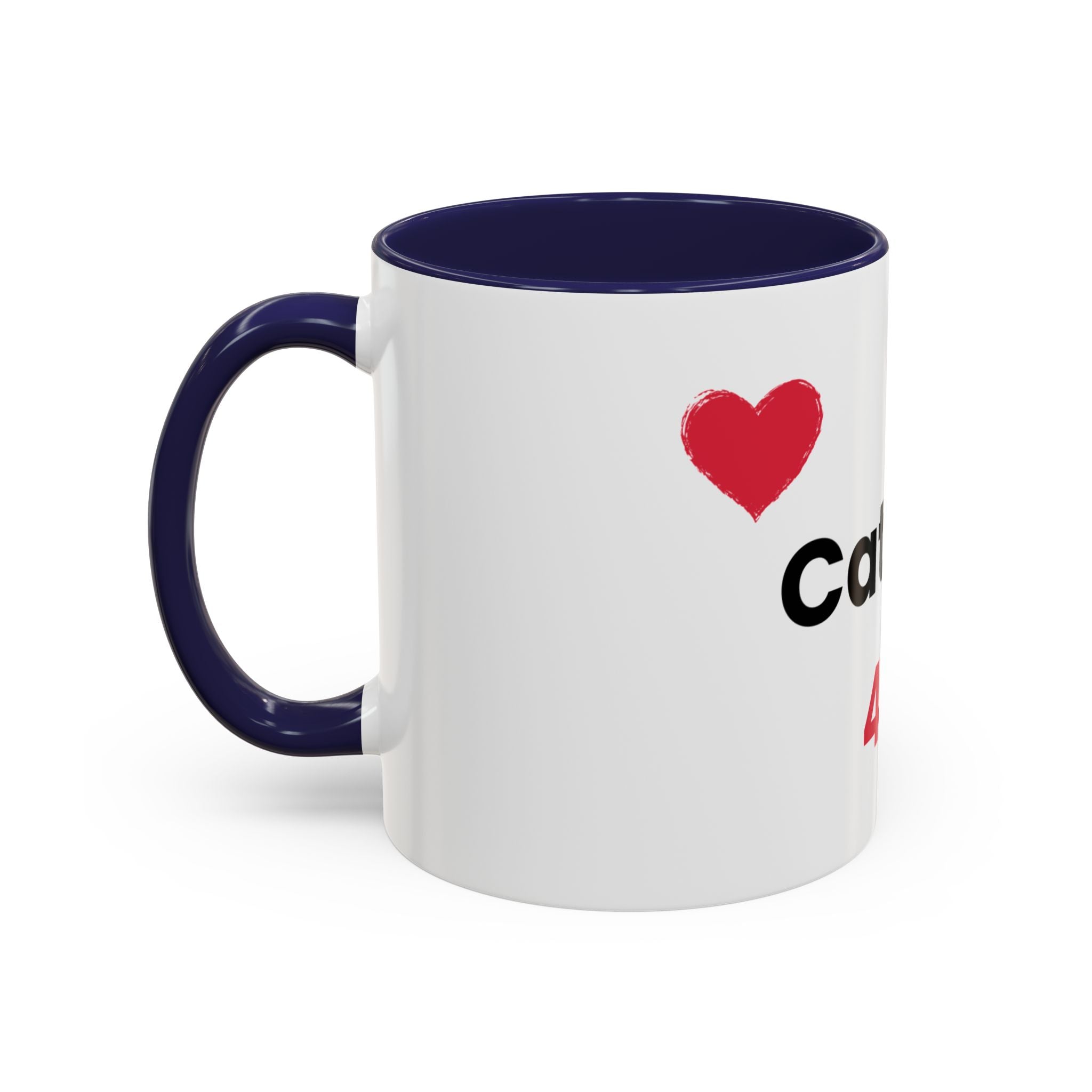 Cat Lover 4 Life-White Coffee Mug