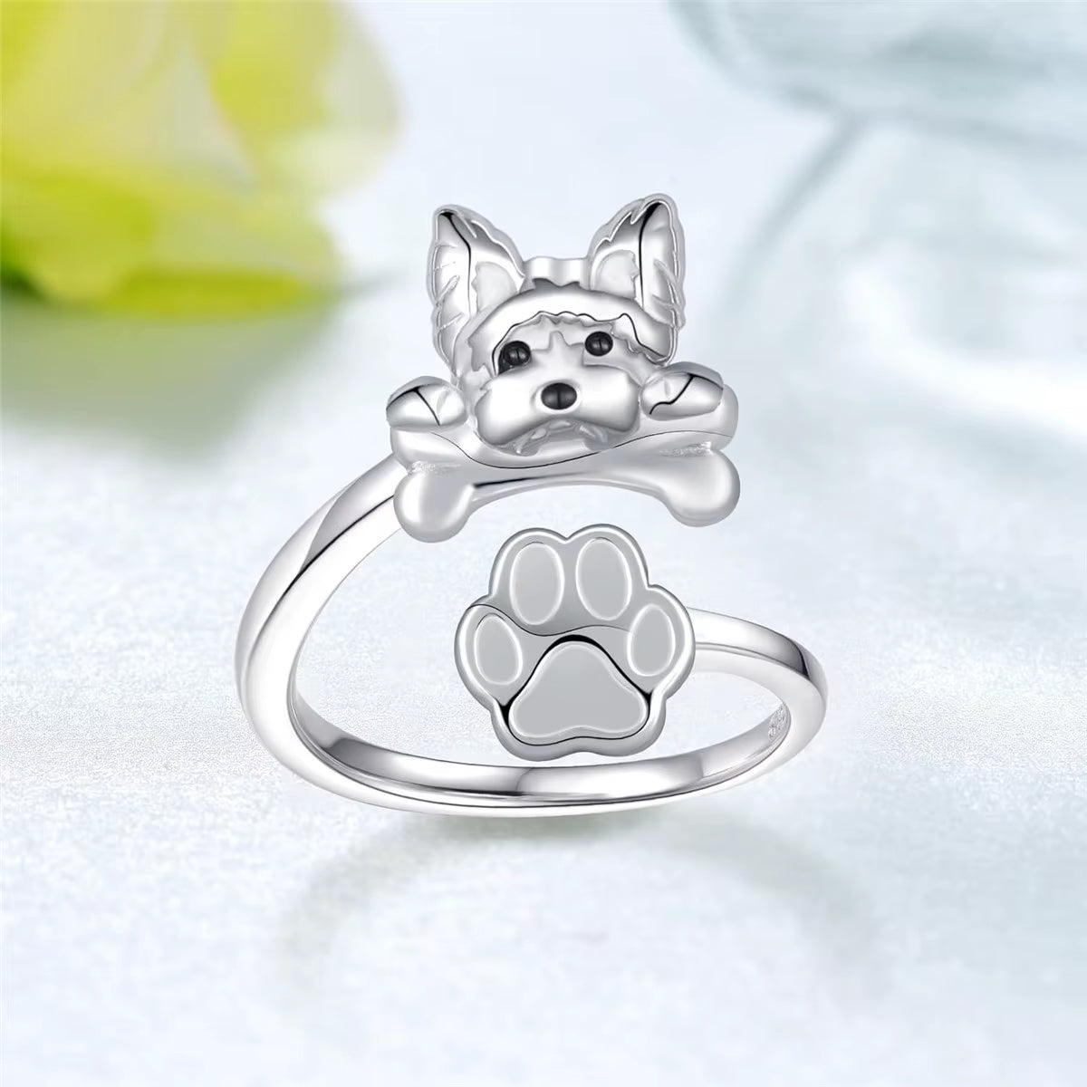 Stylish & Cute Dog Finger Ring 
