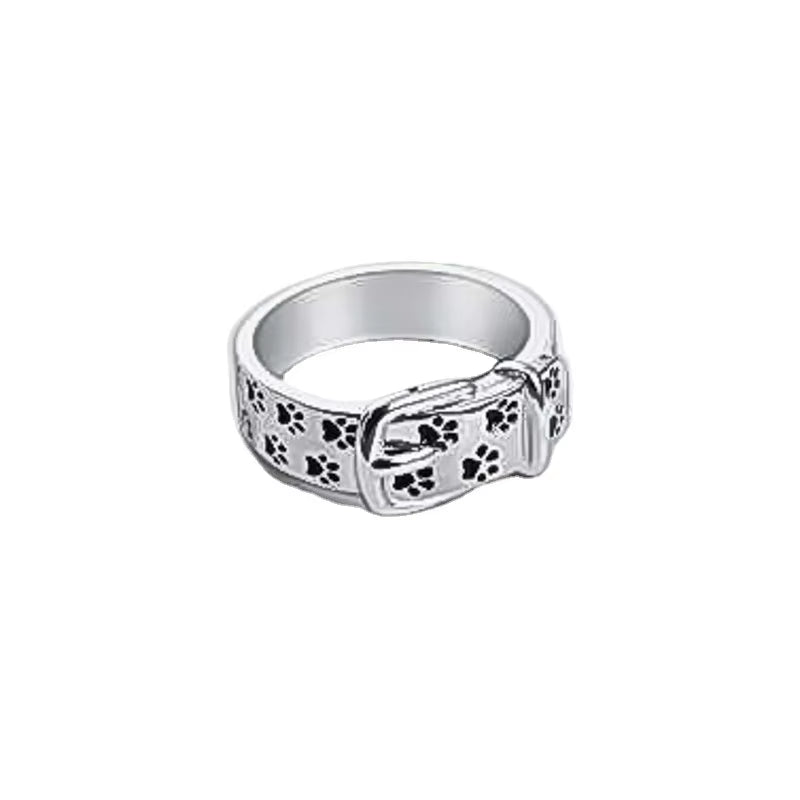 New Creative Puppy Collar Ring Cute Fashion Accessories