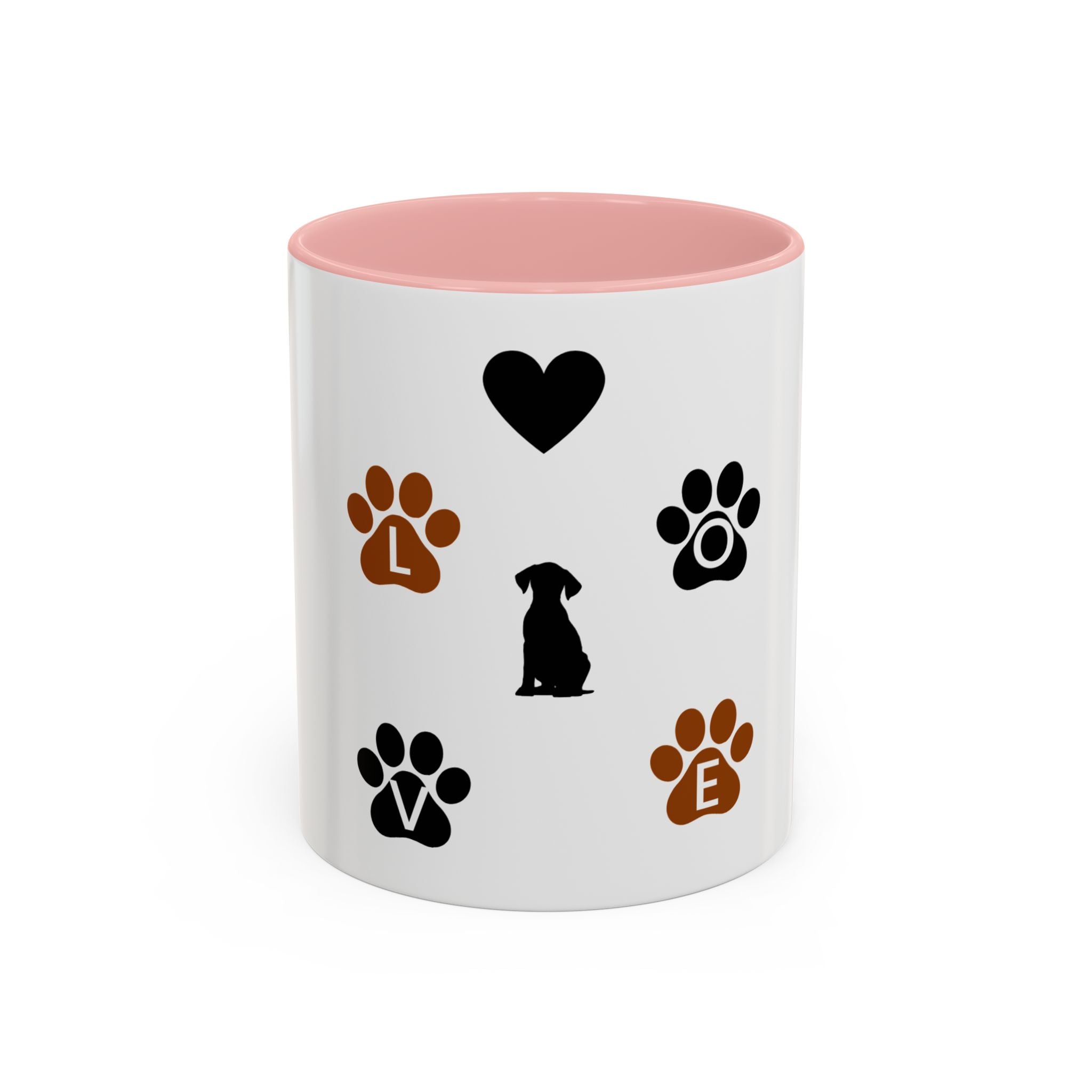 Dog Love-White Ceramic Mug Design