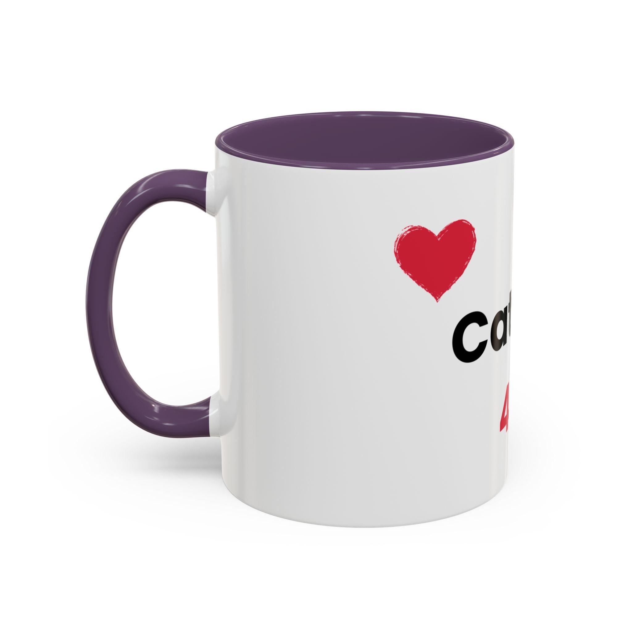 Cat Lover 4 Life-White Coffee Mug
