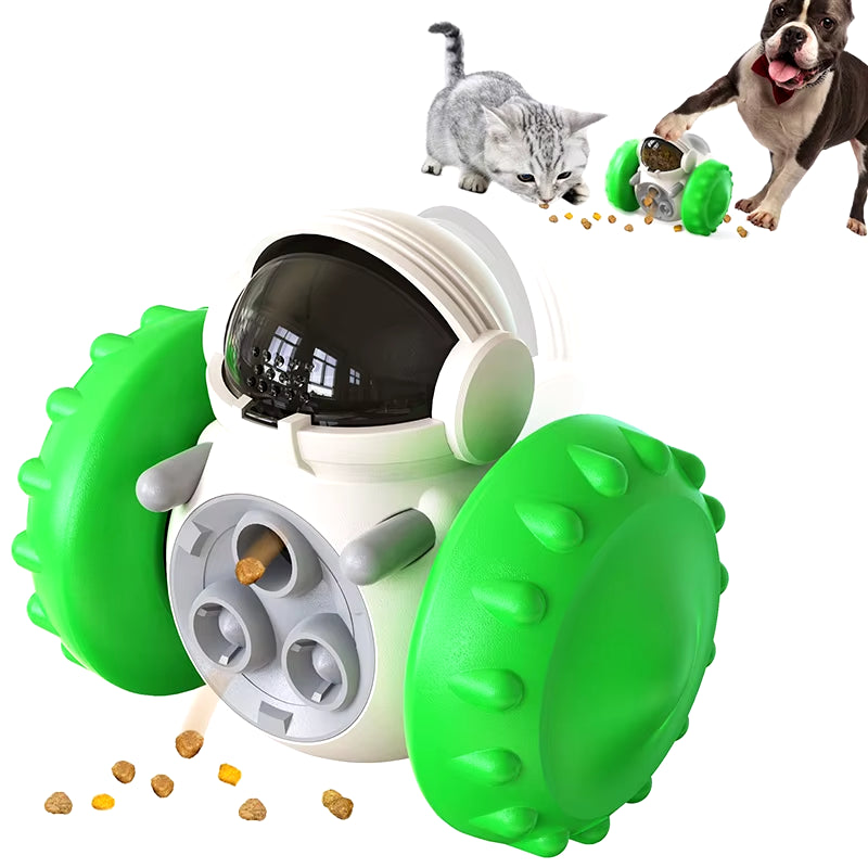 Interactive Leaking Pet Treat Teasing Toy 