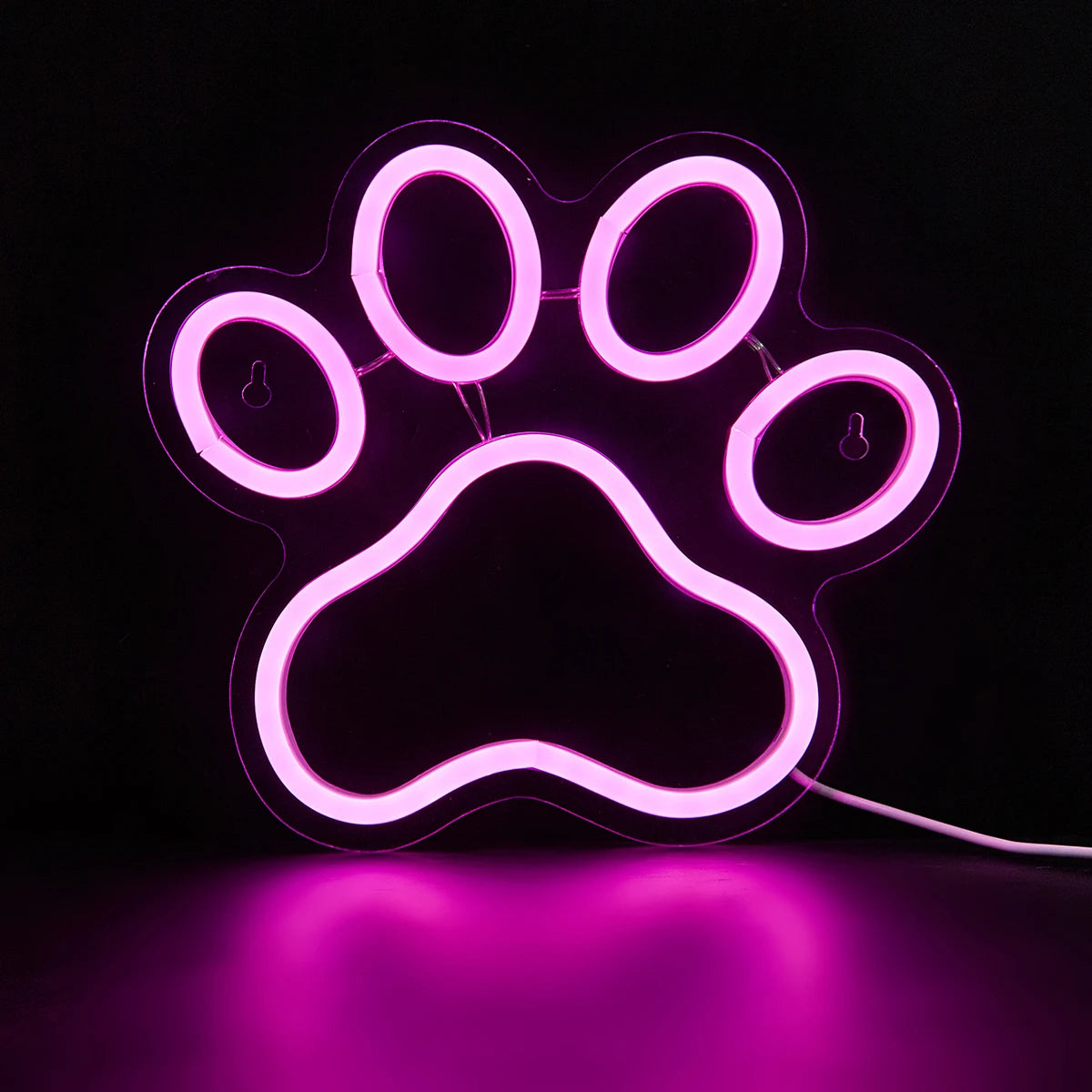 USB Powered LED Pet Paw Night Light