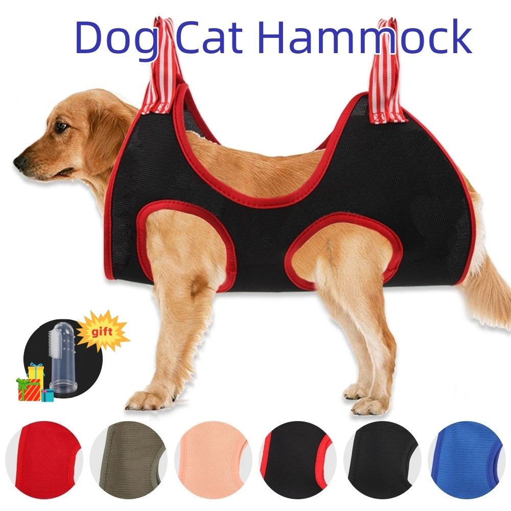 Revolutionary Cat Grooming Hammock: Secure Bath Bag for Nail Trimming and Scratch Prevention - Essential Pet Beauty Supplies