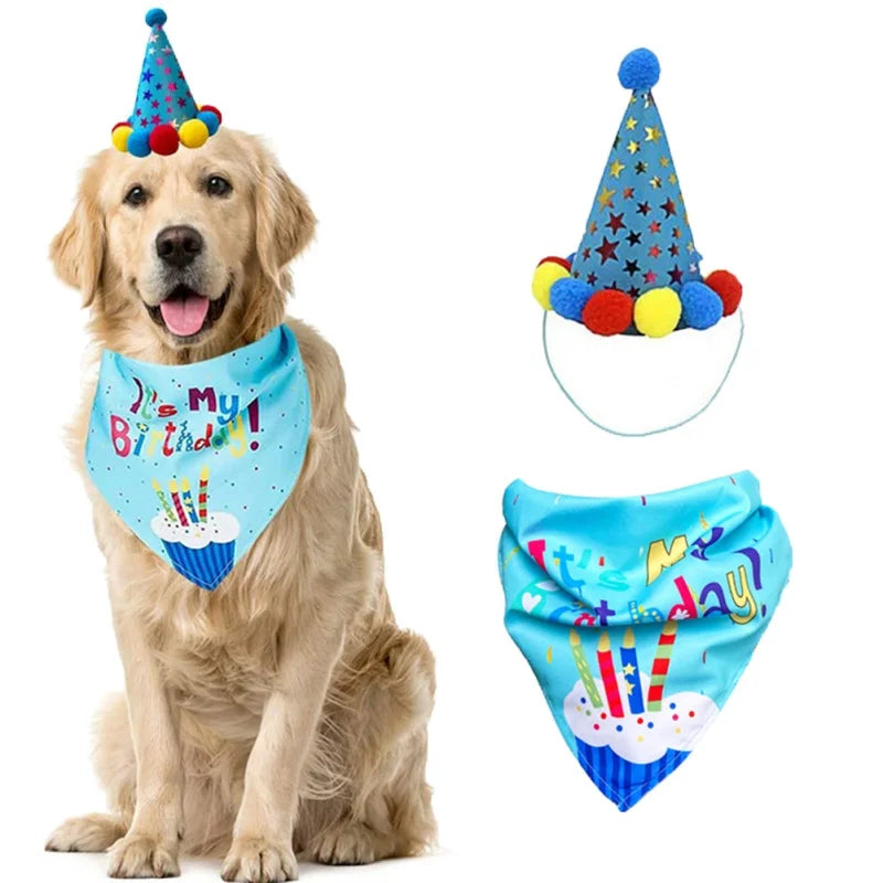 Pets Dog Happy Birthday Decoration Costume 