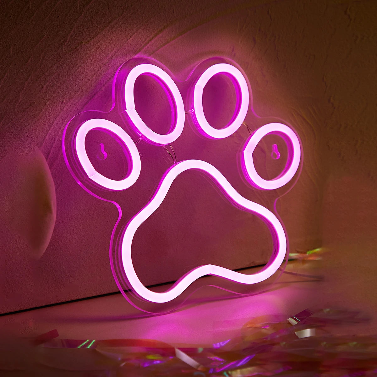 USB Powered LED Pet Paw Night Light