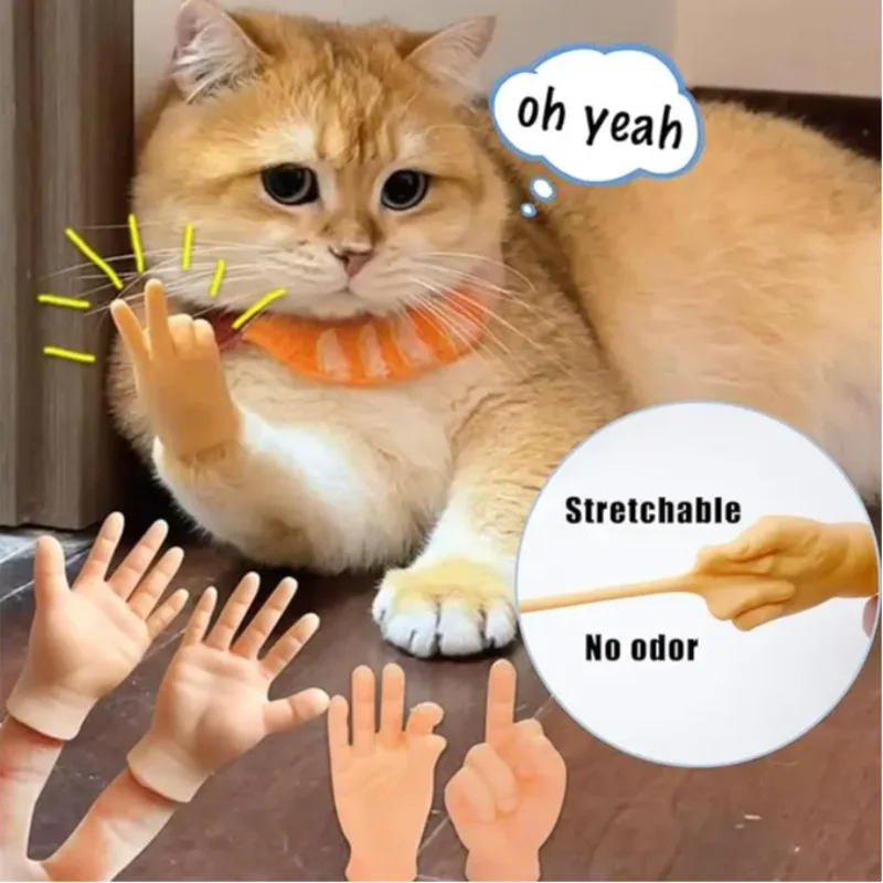 Funny Mini Toy Hands Cat Toy