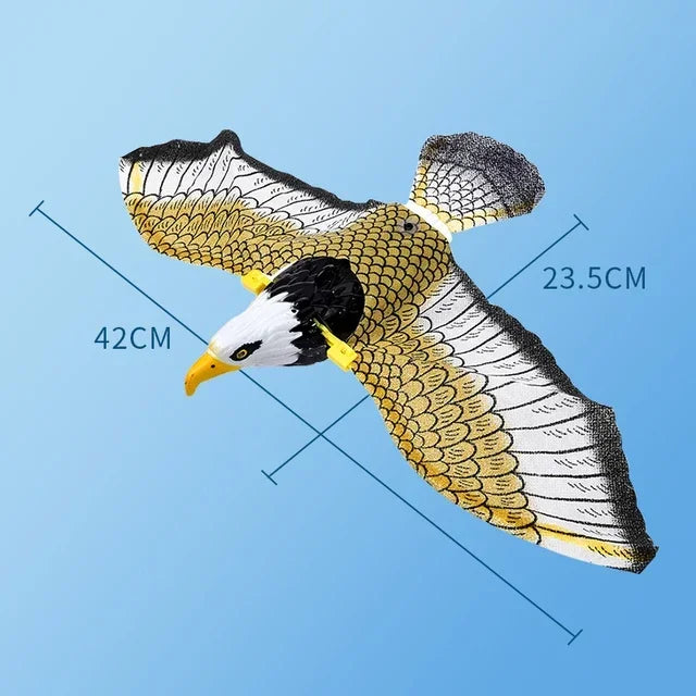 Fun Interactive Flying  Parrot Cat Teasing Toy