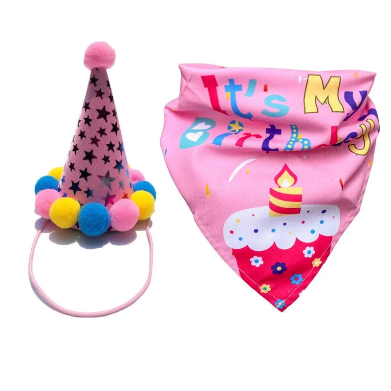 Pets Dog Happy Birthday Decoration Costume 