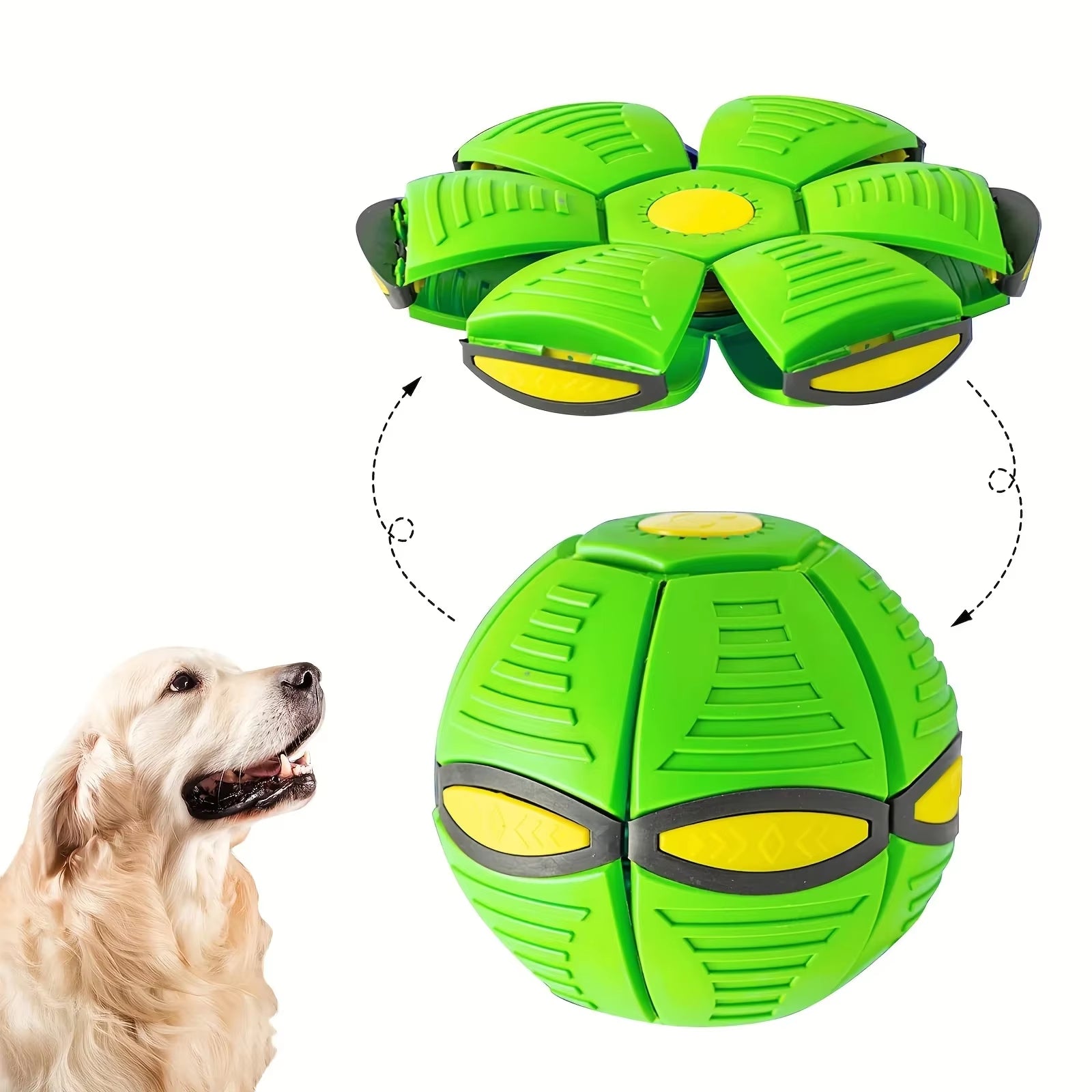Fun Interactive Flying Saucer Dog Ball