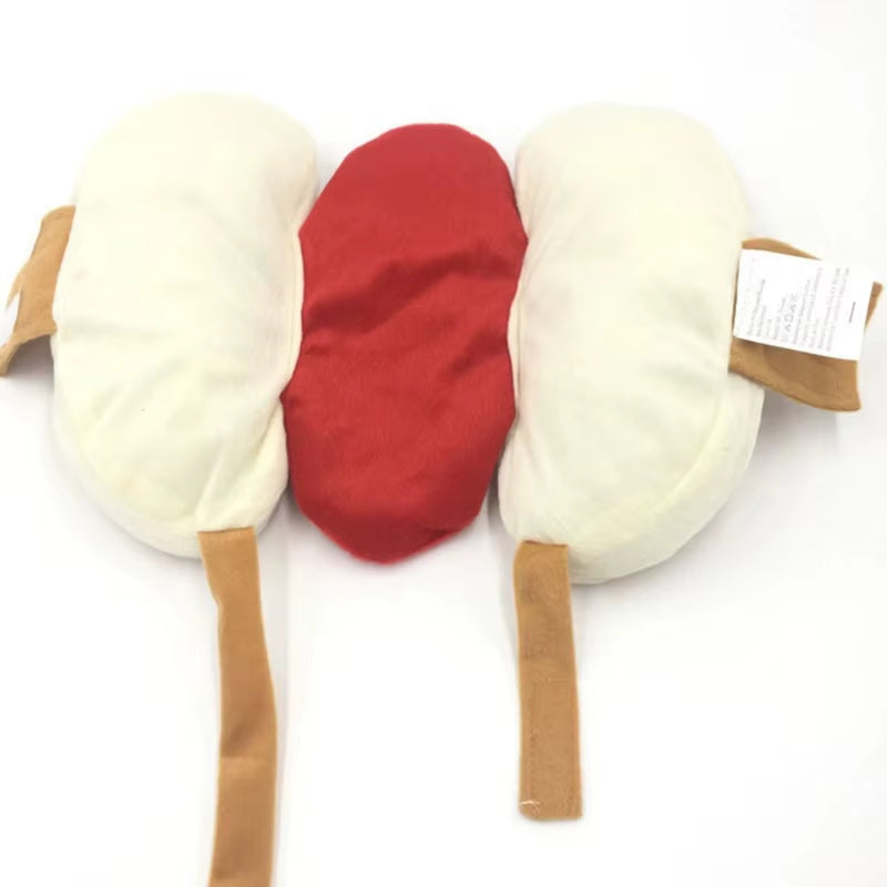 Funny Halloween Dog Costumes Hot Dog Shaped Dachshund Sausage Adjustable Clothes Pet Apparel Dressing up Cat Party Costume Suit
