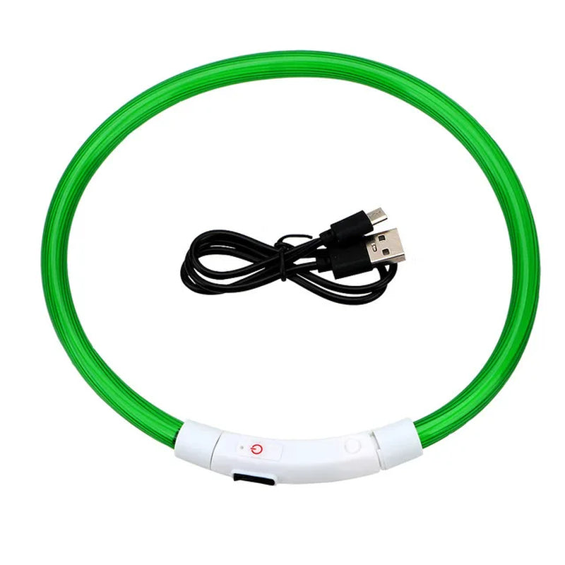 Glow In The Dark LED Dog Collar