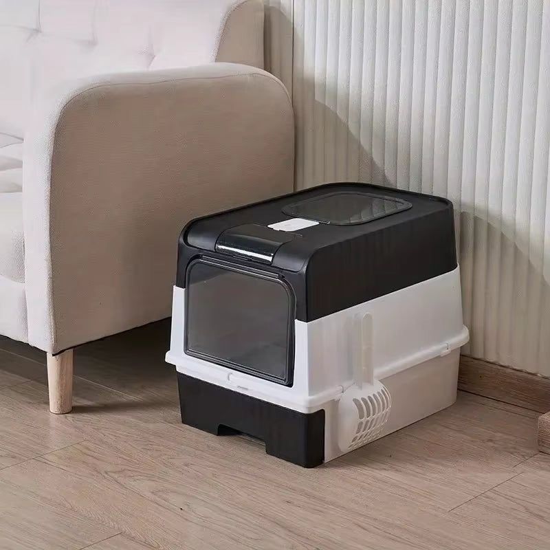 Portable Collapsible Cat Litter Box